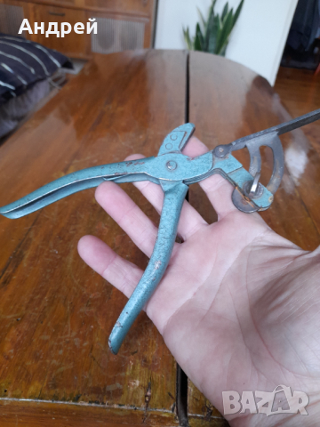 Стари чапраз клещи #3, снимка 2 - Други ценни предмети - 44559155