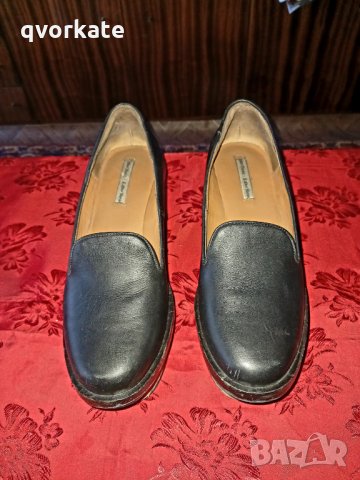 Обувки в черно и бежаво №39, снимка 3 - Дамски елегантни обувки - 34339109