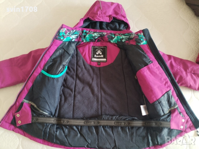Детско ски яке-Kamik -116, снимка 3 - Детски якета и елеци - 52089706