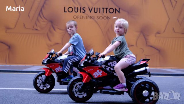 Акумулаторен МОТОР 12V меки гуми с Кожена седалка, снимка 7 - Детски велосипеди, триколки и коли - 34368365