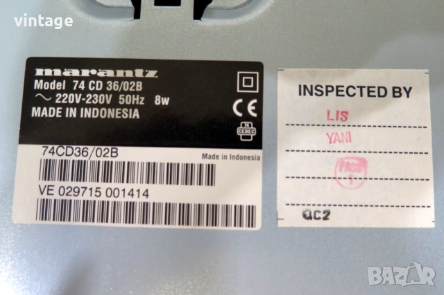 Marantz CD-36, снимка 8 - Други - 53924148