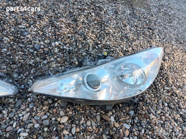 ляв и десен фар с лупа за пежо 207  PEUGEOT 207, снимка 3 - Части - 44428094