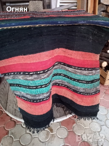 Домашна -Черга ръчно тъкана. Памук Размер 0,70х2,80м.