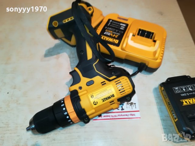 DEWALT LI-ION CHARGER+BATTERY PACK X 2 1907221652, снимка 4 - Винтоверти - 37439020