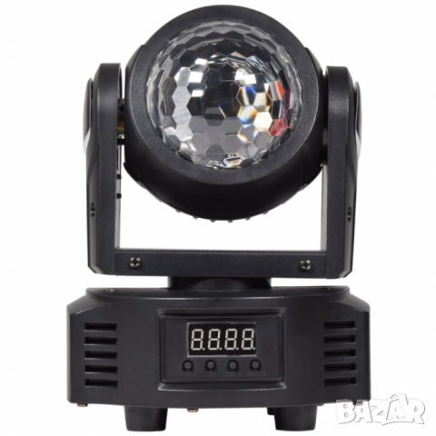 Мини LED 2в1 прожектор с движеща се глава – Компактна мощ за впечатляващо осветление, снимка 3 - Друга електроника - 52137296