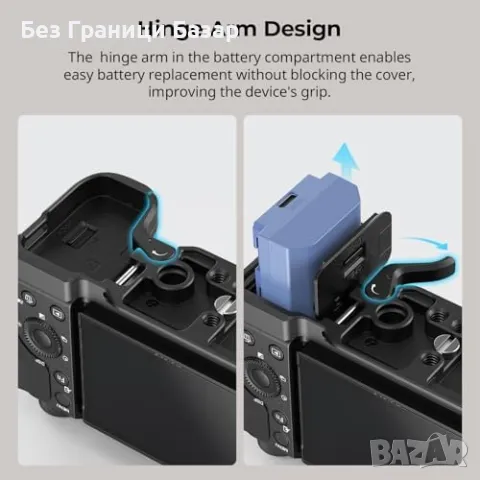 Нова Базова плоча SMALLRIG за Sony ZV-E10 II с QD и 1/4"-20 резби, снимка 4 - Чанти, стативи, аксесоари - 47619167