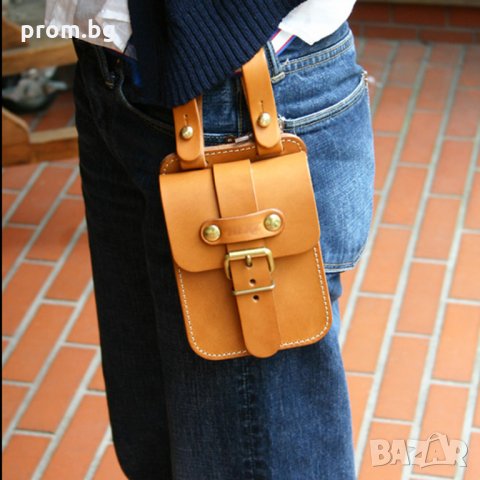 Шаблон за мъжка чанта за колан, кръст кожарска, сарашка кройка, снимка 11 - Други инструменти - 31449174