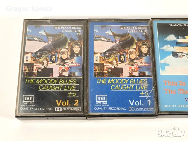 Лот 4 Касетки на THE MOODY BLUES Мууди Блус Аудио Музика Прог Progressive Psychedelic, снимка 2 - Аудио касети - 48731627