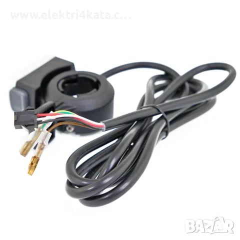 Акселератор (палец) за газта 48V с индикатор, снимка 4 - Части - 47510437