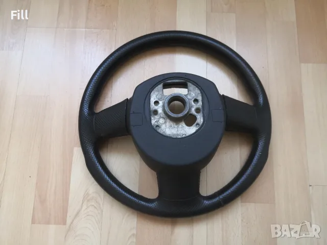 Audi A4 B7 S-line волан перфорирана кожа, снимка 4 - Части - 56335051