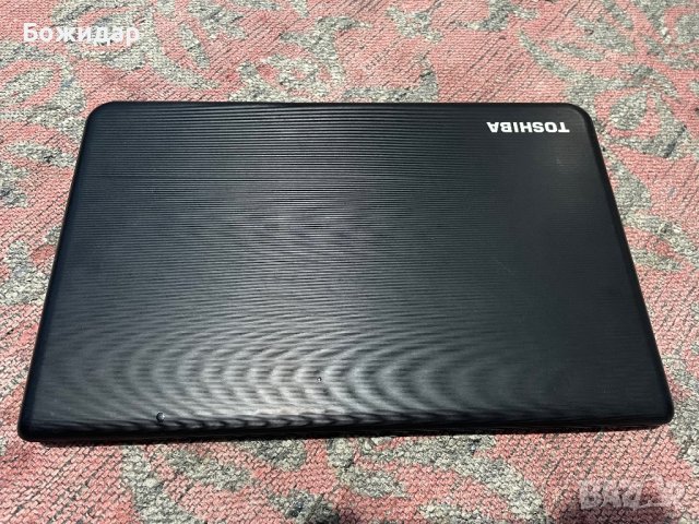 Лаптоп Toshiba c50 15.6”/Intel Celeron/4GB RAM/500GB HDD/3ч. Бат, снимка 1