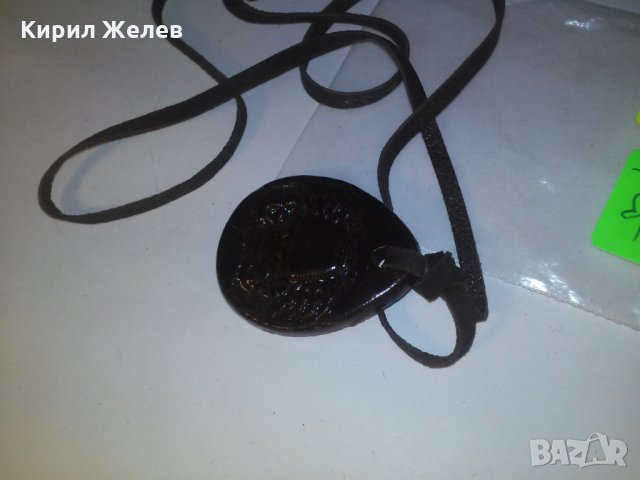 МЕДАЛЬОН ЗОДИЯ ГЛИНА и КОЖА 70351, снимка 3 - Колиета, медальони, синджири - 29722574