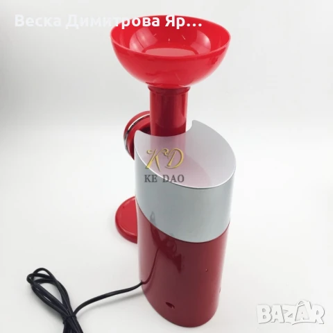 Десерт мейкър, уред за сладолед, снимка 7 - Други стоки за дома - 51147400