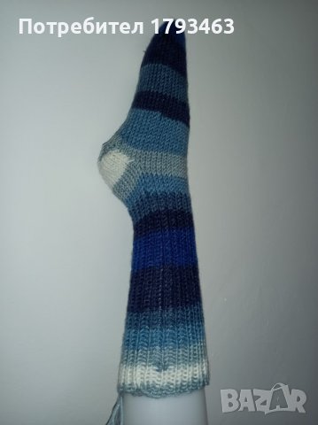 ръно плетени чорапи размер 40, снимка 1