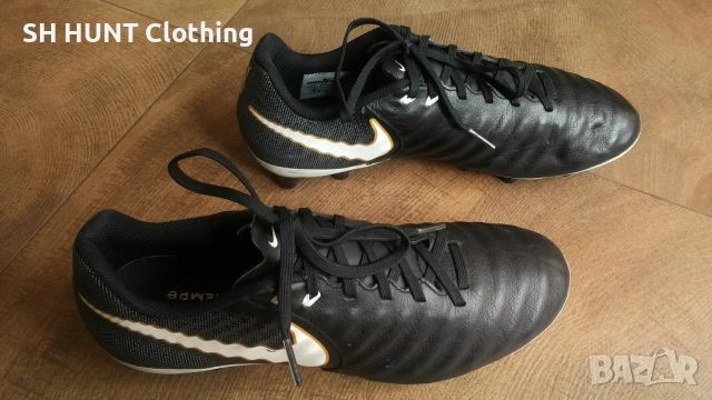 NIKE TIEMPO Leather Football Boots Размер EUR 40,5 / UK 6,5 бутонки естествена кожа 254-14-S, снимка 2 - Футбол - 52653947