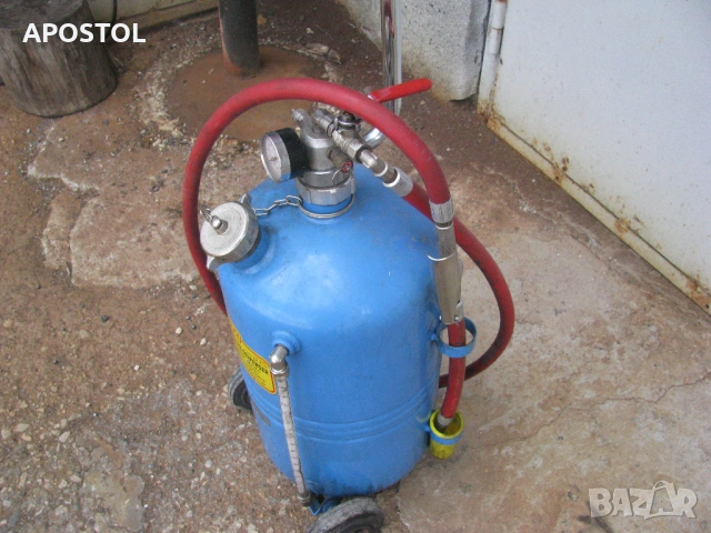 преносим пневматичен дозатор за масло, снимка 2 - Други машини и части - 54239818