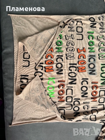 Дамска блуза с къс ръкав - L, снимка 2 - Тениски - 54277006