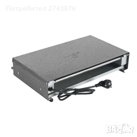  ЕК-359 К, БЪЛГАРСКА СКАРА С КАПАК, 1600 W, Тавичка за оттичане, стъргалка за почистване, снимка 2 - Скари - 49738399