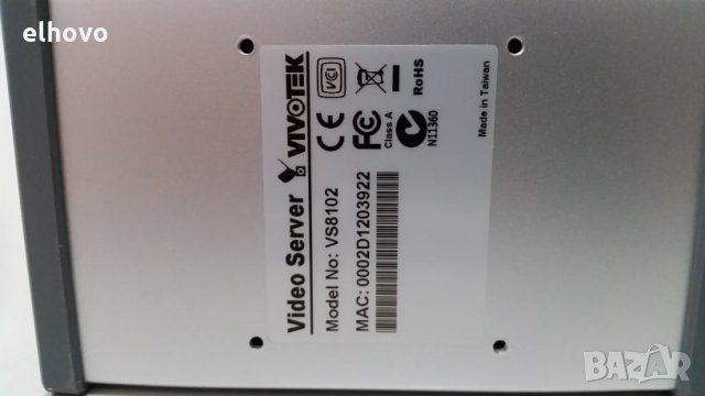 Мрежови сървър Vivotek VS 8102, снимка 2 - Мрежови адаптери - 29413042