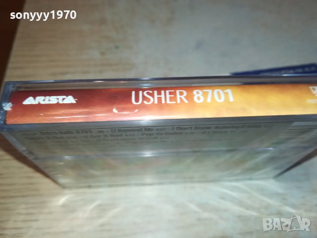 Usher ‎– 8701 лицензна касета-NEW ORIGINAL TAPE 0702241019, снимка 10 - Аудио касети - 44174352