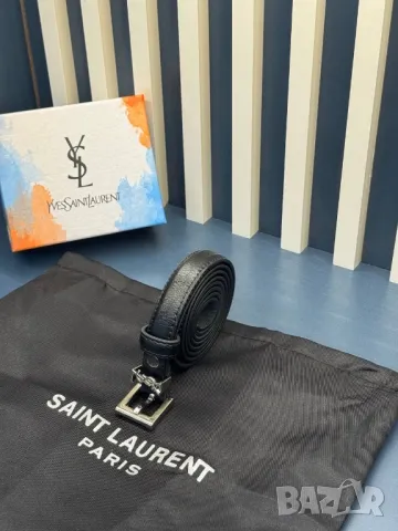колани от естествена кожа в кутия 2см ysl saint laurent , снимка 6 - Колани - 50415887