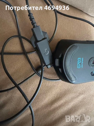 Logitech G703 Lightspeed Hero, снимка 6 - Клавиатури и мишки - 53063734