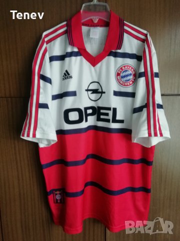 Bayern Munich Zickler #21 Adidas 1998/1999/2000 оригинална тениска фланелка Байерн Мюнхен XL, снимка 2 - Тениски - 42835531