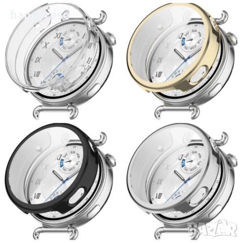 Huawei Watch GT6 46 41 mm. / GT6 Pro 46 / Мек TPU силиконов кейс с протектор, снимка 8 - Смарт часовници - 52068443