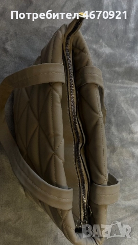 Дамска текстилна чанта има и каишка за вино, състояние ново, снимка 4 - Чанти - 52682136