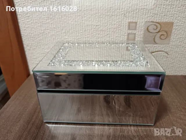 Нова красива огледална кутия за бижута, снимка 2 - Други - 48512062