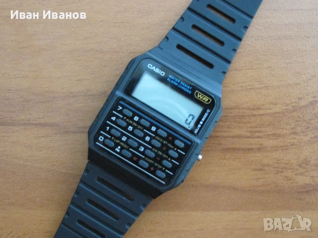 Casio CA-53W Calculator Касио с калкулатор, снимка 7 - Мъжки - 51799518