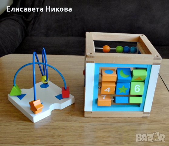 Дървено кубче ItsImagical - образователно, снимка 8 - Образователни игри - 34280782