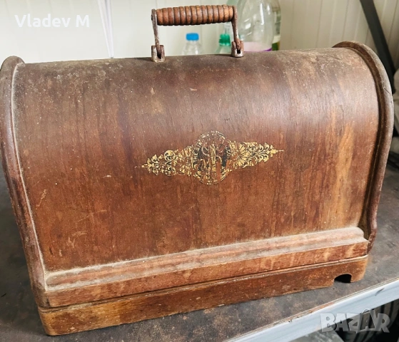 Антична шевна машина Singer модел 28K, снимка 2 - Антикварни и старинни предмети - 54161369