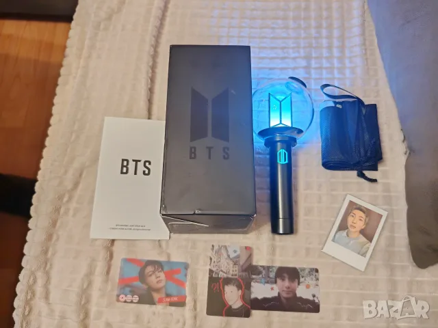 Официален BTS Light Stick Ver.4 ARMY Bomb – оригинален комплект, подходящ за подарък