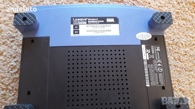 Рутер Linksys WRT54GL, снимка 3 - Рутери - 42790524