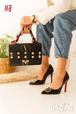обувки на ток valentino garavani, снимка 2 - Дамски ежедневни обувки - 51457914