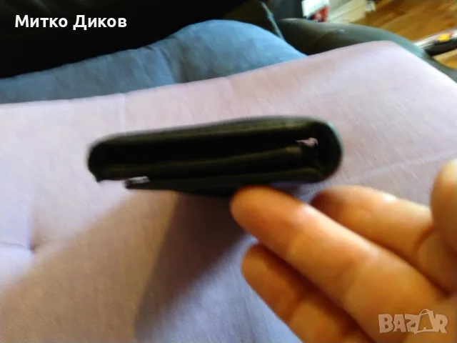 Портфейл Гранде марков естествена кожа с вътрешен цип 120х85мм нов, снимка 3 - Портфейли, портмонета - 50113719