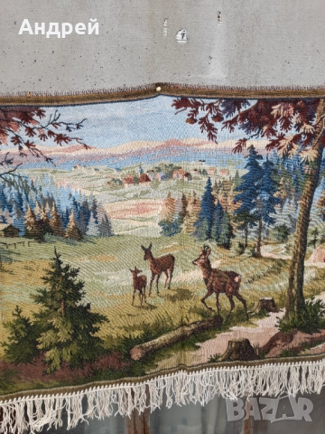Старинен ковьор,покривка за стена #291, снимка 4 - Антикварни и старинни предмети - 52949446