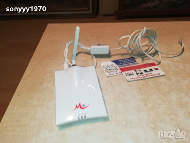 MTEL ED-100 GSM/PHONE ADAPTER 2411211132, снимка 3 - Рутери - 34911040