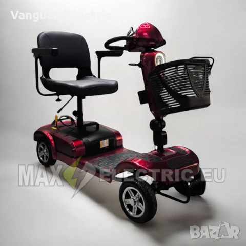 Електрическа четириколка BL2 500W (инвалидна) - Red, снимка 5 - Инвалидни скутери - 51271997