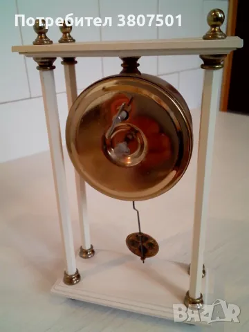 Красив чешки часовник, снимка 8 - Антикварни и старинни предмети - 49728510