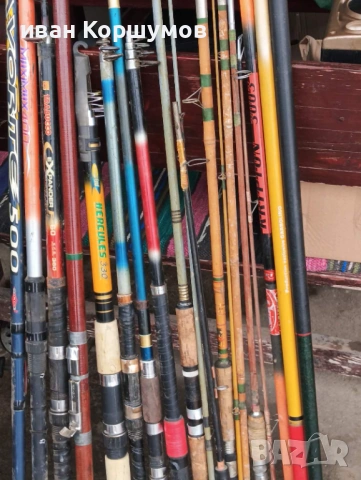 24 въдици и 21 макари ретро 280 евро, снимка 4 - Въдици - 54055223