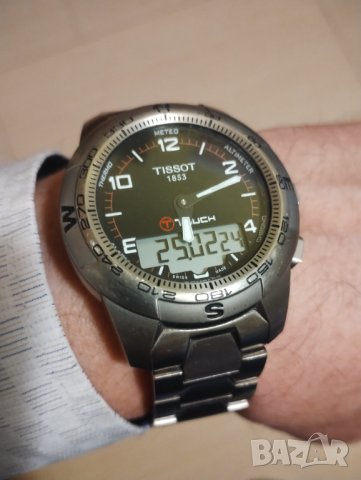 TISSOT T-TOUCH II TITANIUM TO47420 A -прецизна швейцарска машина, снимка 2 - Мъжки - 44438998