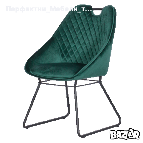 Дизайнерско кресло-трапезен стол с тапицерия-лилав,син,зелен,кафяв,сив,черен цвят дамаска, снимка 7 - Столове - 44556065