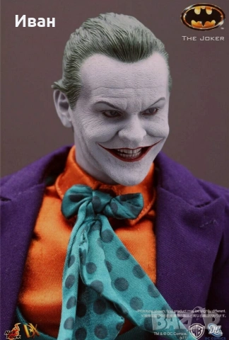 Hot Toys The Joker from Batman movie 1989 / Жокерът от филма Батман от 1989