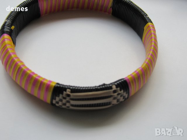  Сет от три броя африкански гривни , снимка 4 - Гривни - 23434057