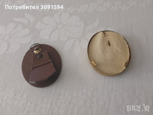 Антична викторианска ръчно рисувана миниатюра на френска притворна дама подписана , снимка 10 - Антикварни и старинни предмети - 44403181