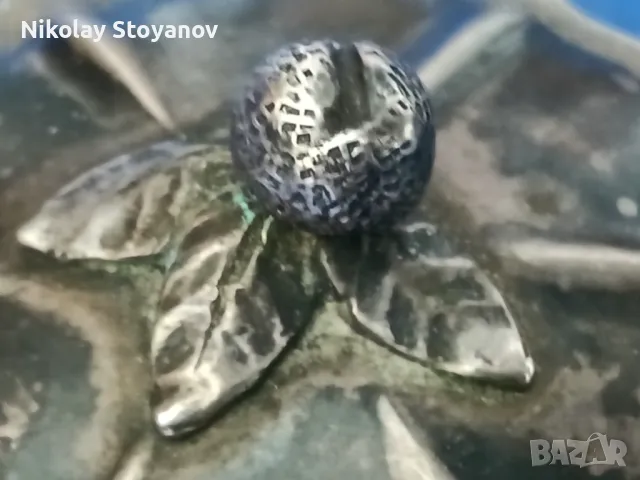 Сребърна кутийка - проба 800 - 70 гр., снимка 2 - Антикварни и старинни предмети - 48598663