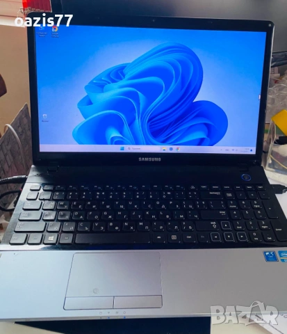 Лаптоп Samsung NP300, 15,6 in, WIN 11, HDD 1000 gb,  OFFICE - инст. Матрица отлична, снимка 2 - Лаптопи за работа - 53020701