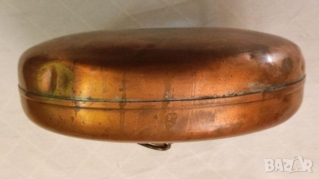 Стара бакърена, медна грейка Rein-Kupeer. , снимка 8 - Антикварни и старинни предмети - 38559601